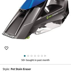 Bissell cordless pet stain eraser handheld vacuum
