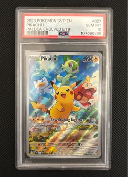 Pikachu scarlet violet promo PSA 10 Pokemon card