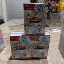 Prismatic Evolution Booster Bundle 