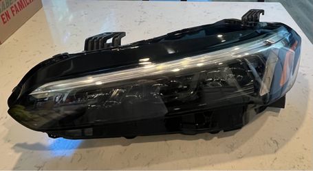2022-2025 HONDA CIVIC BLACK LH DRIVER SIDE HEADLIGHT OEM