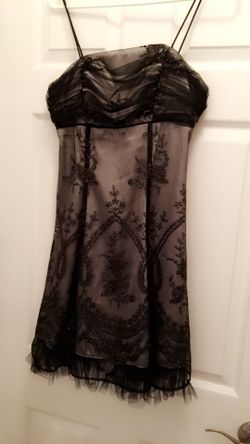 Sparkly Black Dress Size 5/6