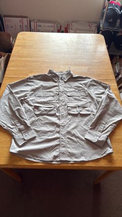 New Nike Acg Orb Weaver Long Sleeve Top Shirt Gray Men’s S M (Like M L)