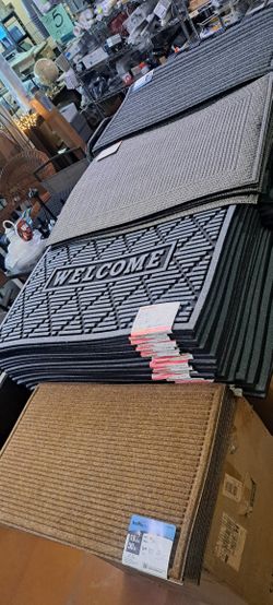 TrafficMaster and StyleWell Floor mats different styles, design, material and sizes $10 each