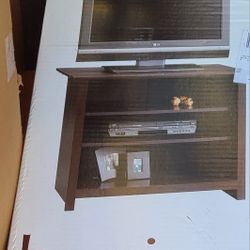 New Unopened Wooden TV Stand 