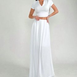 New maxi skirt size S