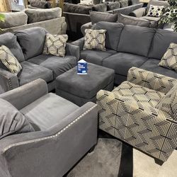 5 Pc Sofa Set 