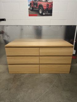 IKEA Malm 6-Drawer Dresser