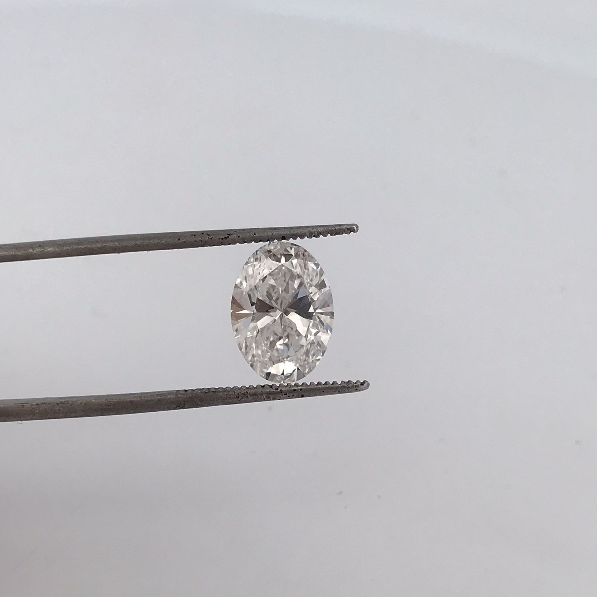 3ct oval lab grown diamond