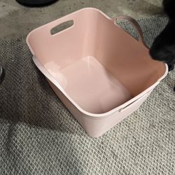 Pink Storage Container-dog Not Included