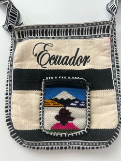 Hand Made Ecuador CrossBody Bag