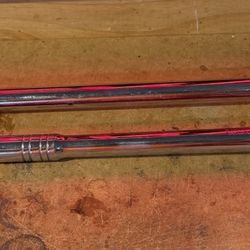 Two 1/2” Drive Swivel Head Breaker Bars Titan 30” and Husky 15”