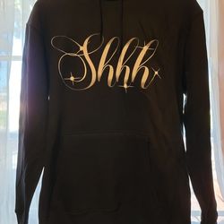 SHHH HOODIE Mens Sz. Large