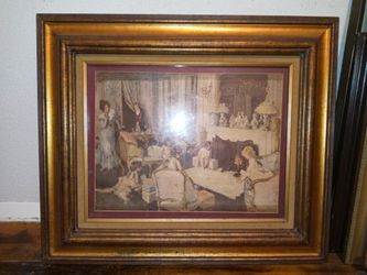 Picture Frame With Painting's