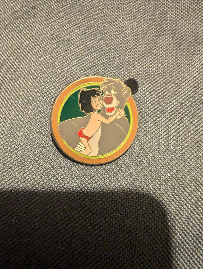 Disney Parks Pin Trading Co- Mowgli And Baloo Jungle Book