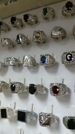 Stainless steel Rings $15. Each.