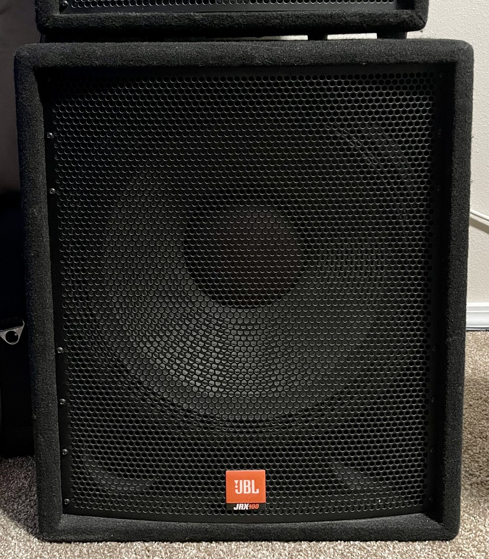 Jbl jrx100 best sale sub