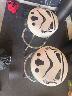 Star Wars Stormtrooper Bar Stools – Set of 2