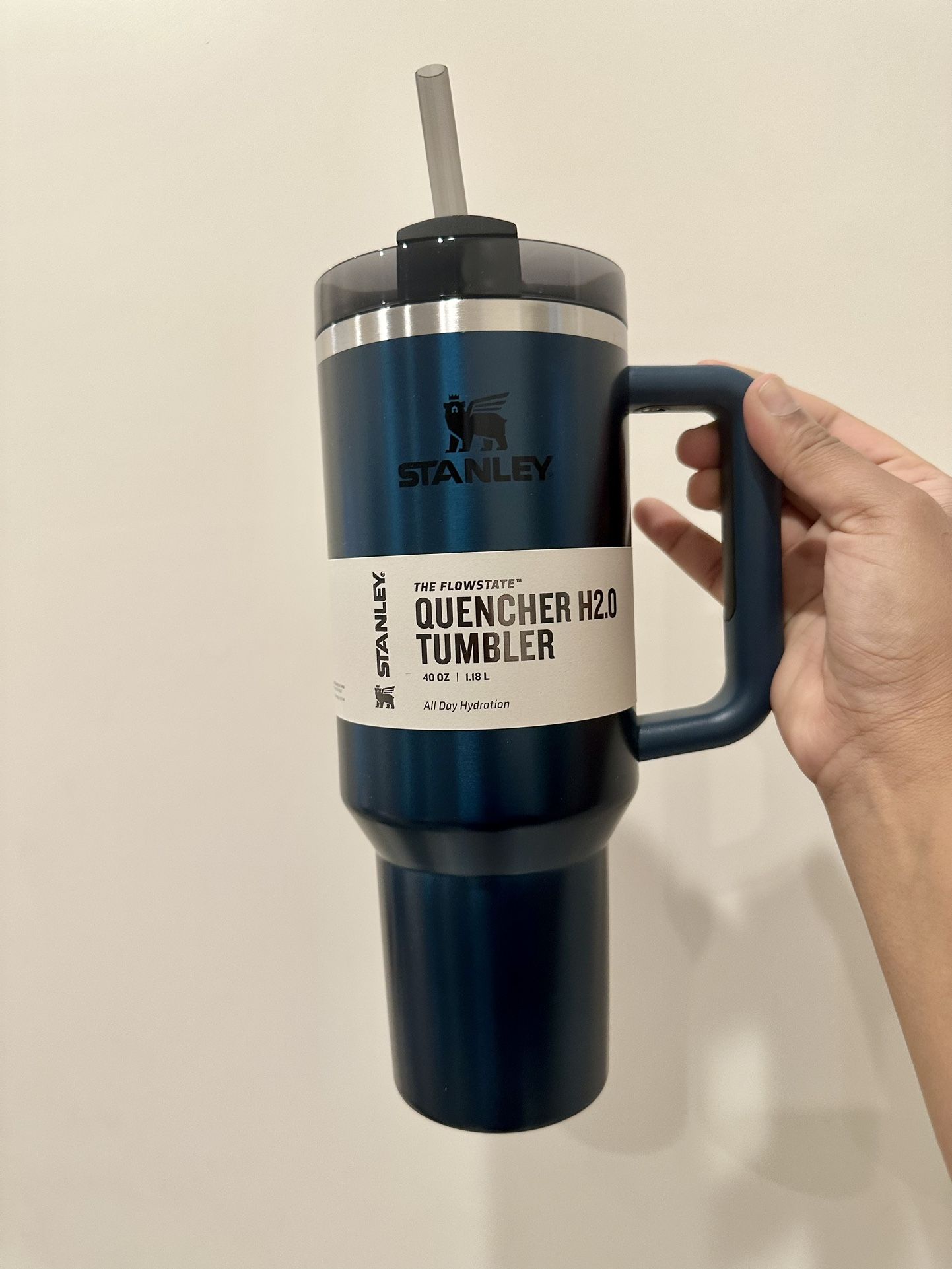 BRAND NEW W TAG STANLEY 40 OZ QUENCHER BLUE TUMBLER METALLIC TEAL TURQUOISE  GLOW for Sale in Garden Grove, CA - OfferUp