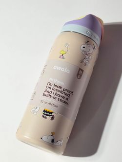 Owala 32oz water bottle Snoopy Peanuts