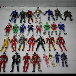 Vintage Power Rangers Lot 90s 2k
