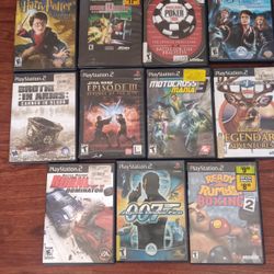 Ps2 Games Bundle (11) 
