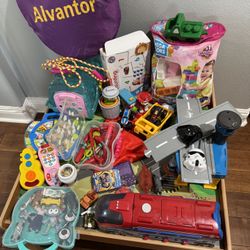 Play Table And Toys! 