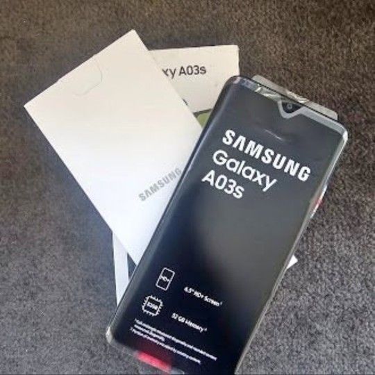 Samsung Galaxy A03s, Factory UNLOCKED,  Excellent Condition.  Like New 