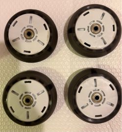 Castors Wheels/Tires , Lot of 4, Check The Pictures For More Details