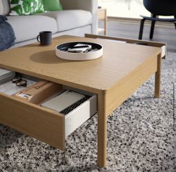 IKEA TONSTAD Coffee Table – Oak Veneer – Like New