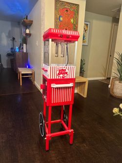Nostalgia Popcorn Machine