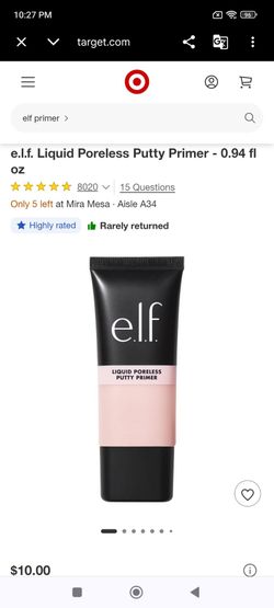New e.l.f. Liquid Poreless Putty Primer - 0.94 fl oz