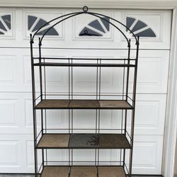 Selling A Beautiful Wrought Iron Bakers Rack 4 Tiers 