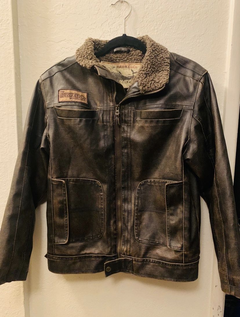 Hawke & Co Vintage Leather Jacket