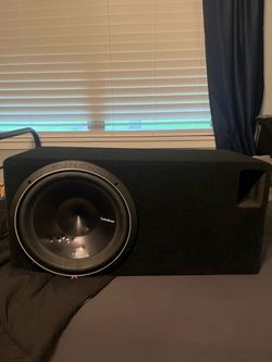 12 inch Rockford Fosgate Sub Box