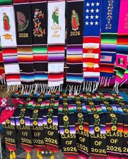 Graduation Stoles, Variety -  Estolas De Gradación, Variedad