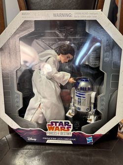 Princess Leia Forces of Destiny platinum edition figure