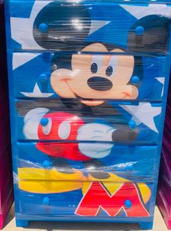 Mickey Mouse dresser new