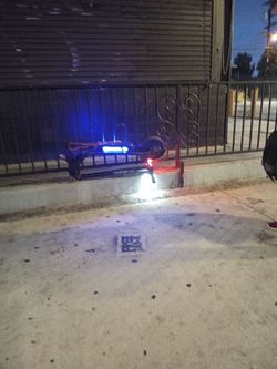 Electric Kick Scooter with LED Lights