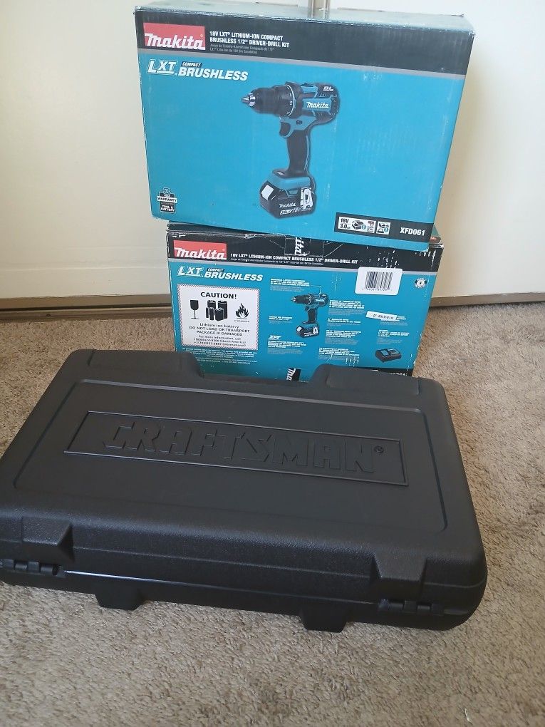 drill sold all together 2 new 1 used .....taladros 2 Nuevos 1 Usado Todo Junto
