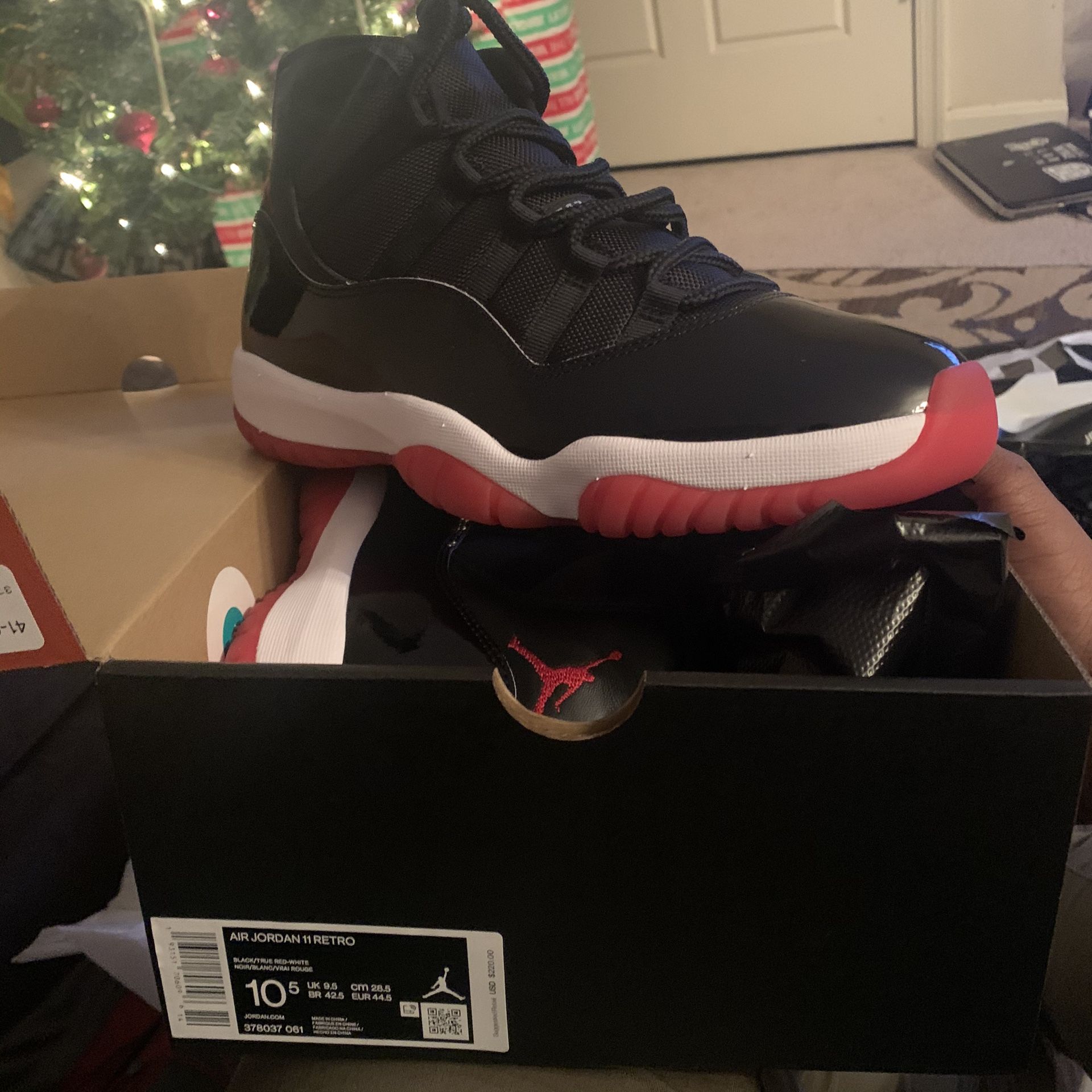 JORDAN 11 BRED SIZE 10.5