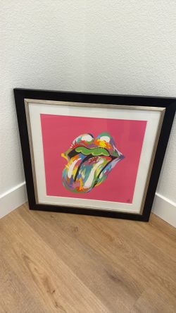 Rolling Mouth Rolling Stones Pop Art