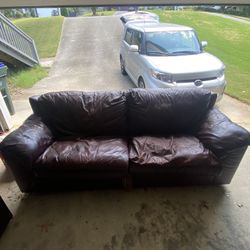 Leather Couch