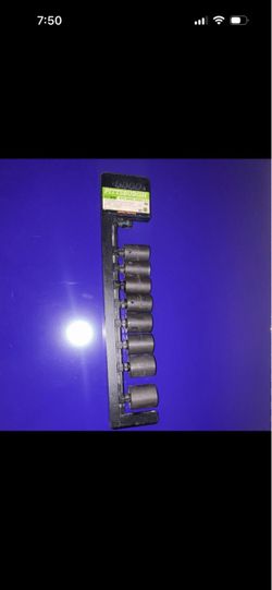 1/2 sae impact socket set 8/10