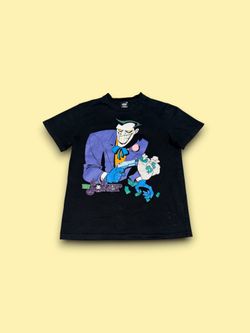 Batman Joker Harley Quinn Shoe Palace t-shirt black mens small