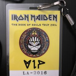 Iron Maiden Backstage Pass 2016
