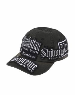 Supreme City Patches 6 panel black