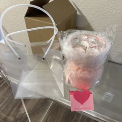 Artificial Soap Flowers Preserved Roses Bouquet Gift For Women Mom Wife Girlfriend Grandma On Birthday, Mother’s Day, Anniversary, Valentine’s