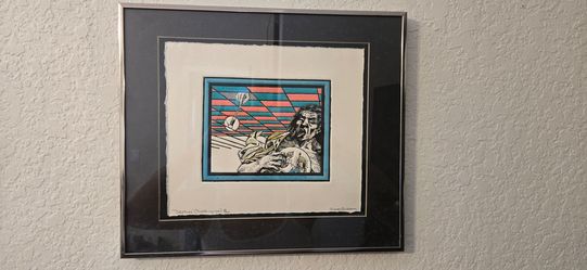 Signed Numbered Limited Edition Framed Print
