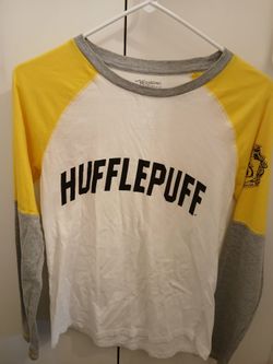 Harry Potter Hufflepuff Raglan Long Sleeve Shirt