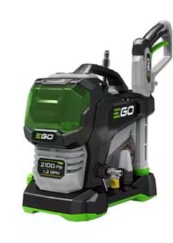 EGO POWER+ Compact 2100-PSI 1.2-GPM Cold Water Battery Pressure washer with 4 Spray Tips